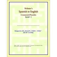 Webster's Spanish to English Crossword Puzzles