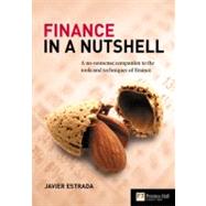 Finance in a Nutshell : A No-Nonsense Companion to the Tools and Techniques of Finance