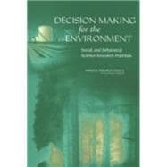 Decision Making For The Environment
