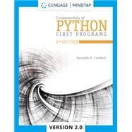 MindTapV2.0 for Lambert's Fundamentals of Python: First Programs with 2021 Updates, 2nd Edition, 1 term