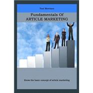 Fundamentals of Article Marketing
