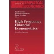 High Frequency Financial Econometrics