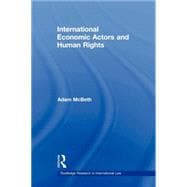 International Economic Actors and Human Rights