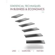 Statistical Techniques in Business and Economics, 15th Edition