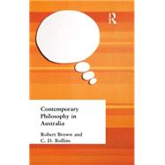 Contemporary Philosophy In Australia