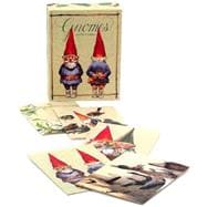 Gnomes Note Cards in a Two-Piece Box