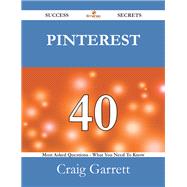 Pinterest: 40 Most Asked Questions on Pinterest - What You Need to Know