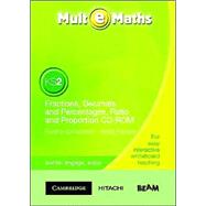 Mult-e-Maths KS2 Fractions, Decimals and Percentages, Ratio and Proportion CD-ROM