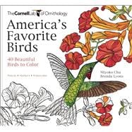 America's Favorite Birds 40 Beautiful Birds to Color