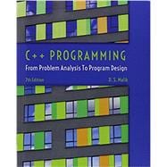 Bundle: C++ Programming: From Problem Analysis to Program Design, 7th + CourseMate with Lab Manual Printed Access Card