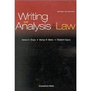 Writing and Analysis in the Law