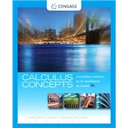 Premium eBook, 1 term (6 months) Instant Access for LaTorre/Kenelly/Reed/Carpenter/Harris/Biggers' Calculus Concepts: An In formal Approach to the Mathematics of Change