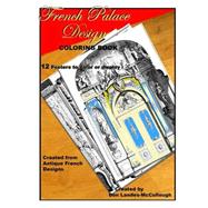 French Palace Design Coloring Book
