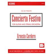 Concierto Festivo: Score - for Guitar and String Orchestra