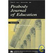 K-12 Education Finance: New Directions for Future Research:a Special Issue of the peabody Journal of Education