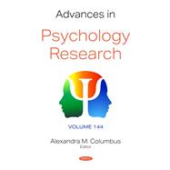 Advances in Psychology Research. Volume 144