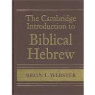 The Cambridge Introduction to Biblical Hebrew Hardback with CD-ROM