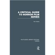 A Critical Guide to Horror Film Series