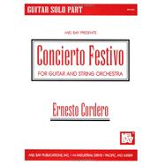 Concierto Festivo - Guitar Solo Part - For Gtr & Orchestra