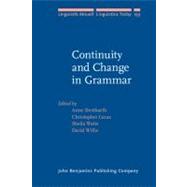 Continuity and Change in Grammar