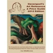 Davenport's Art Reference & Price Guide 2012