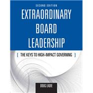 Extraordinary Board Leadership