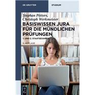 Basiswissen Jura Fur Die Mundlichen Prufungen