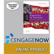 CengageNOW for Raabe/Maloney/Young/Smith/Nellen's South-Western Federal Taxation 2016: Essentials of Taxation: Individuals and Business Entities, 19th Edition, [Instant Access], 1 term