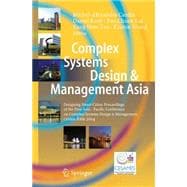 Complex Systems Design & Management Asia