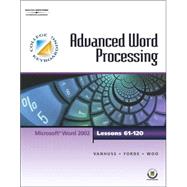 Advanced Word Processing: Microsoft Word 2002