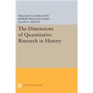 The Dimensions of Quantitative Research in History