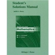 Student Solutions Manual for Basic College Mathematics with Early Integers