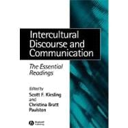 Intercultural Discourse and Communication The Essential Readings