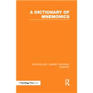 A Dictionary of Mnemonics (PLE: Memory)