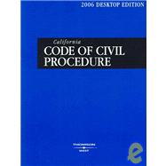 California Code of Civil Procedure 2006