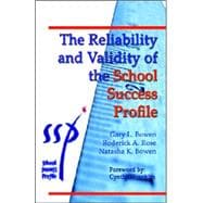 The Reliability And Validity of the School Success Profile