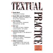Textual Practice: Volume 5, Issue 1