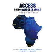 Access to Knowledge in Africa The Role of Copyright