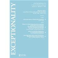 Large-scale Testing of Students With Disabilities: A Special Issue of exceptionality