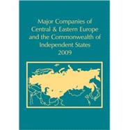 Major Companies of Central & Eastern Europe and the Commonwealth of Independent States 2009: Albania, Baltic Republics, Bosnia-herzegovina, Bulgaria, Commonwealth of Independent States Croatia, Czech Republic, Hungary, Macedonia, Poland, Roman