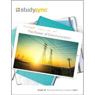 StudySync Core ELA, Grade 10 Standard Unitized Student Bundle, 1-year print and digital plus 2 Novels