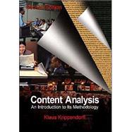Content Analysis : An Introduction to Its Methodology