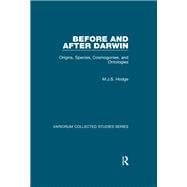 Before and After Darwin