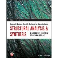 Structural Analysis and Synthesis A Laboratory Course in Structural Geology