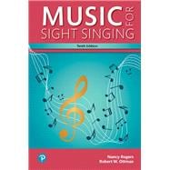Music for Sight Singing, Student Edition,9780134475455