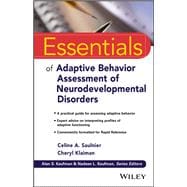 Essentials of Adaptive Behavior Assessment of Neurodevelopmental Disorders