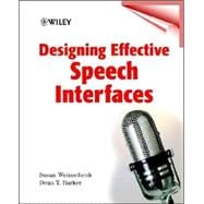 Designing Effective Speech Interfaces