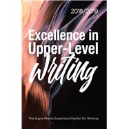 Excellence in Upper-level Writing 2018/2019