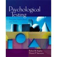 Psychological Testing: Principles, Applications, and Issues, 7th Edition