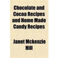 Chocolate and Cocoa Recipes and Home Made Candy Recipes